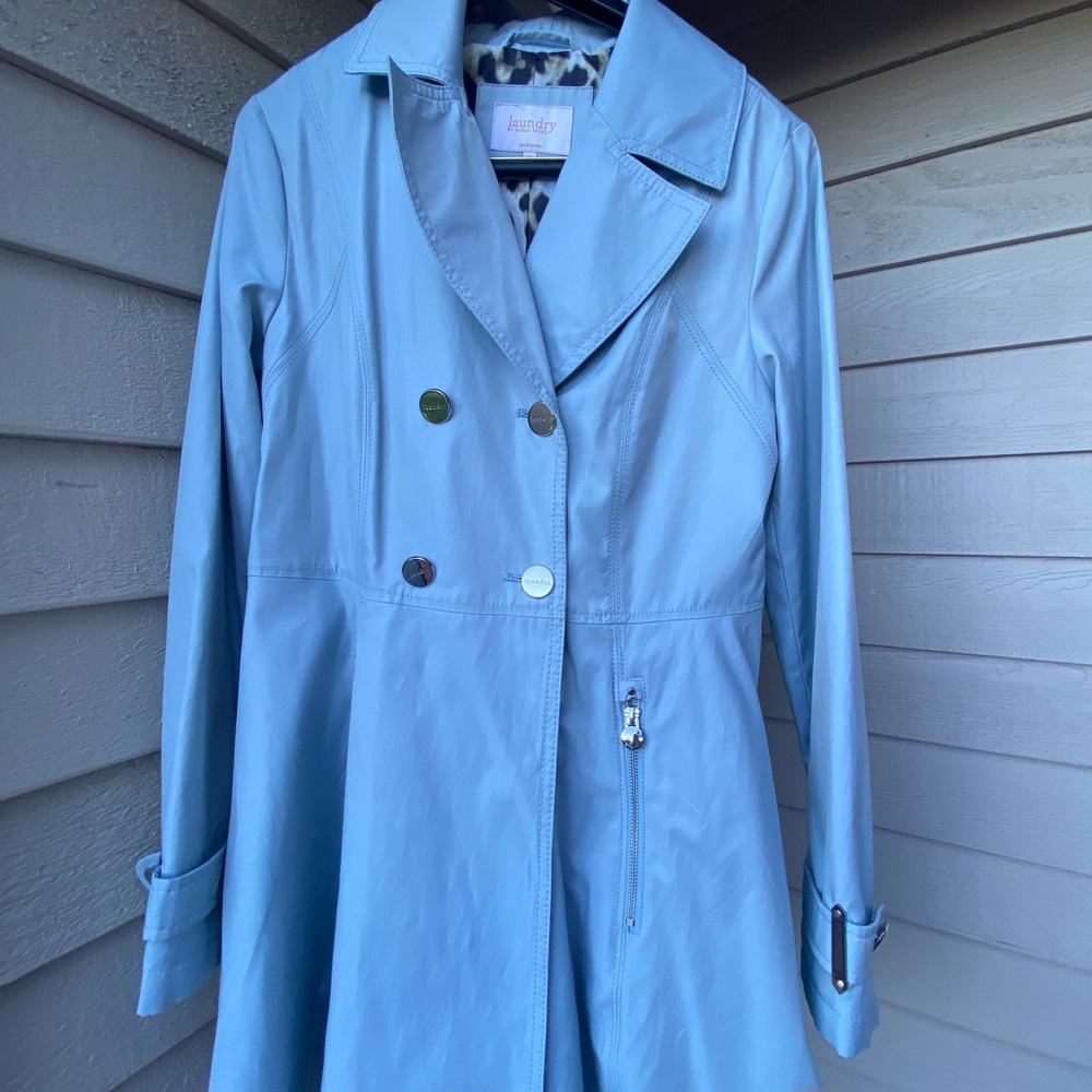 Laundry Flared Rain Jacket by Shelli Segal